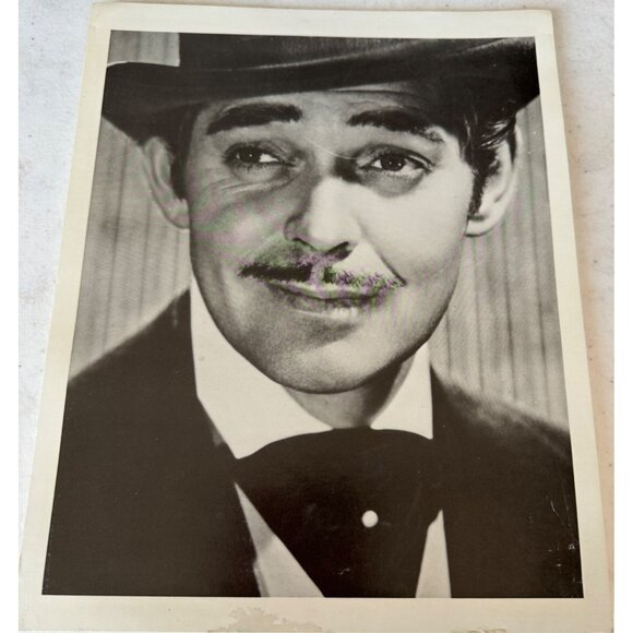 Clark Gable "Gone With The Wind" Movie Character Rhett Butler 8x10" Wall Photo - Picture 1 of 4